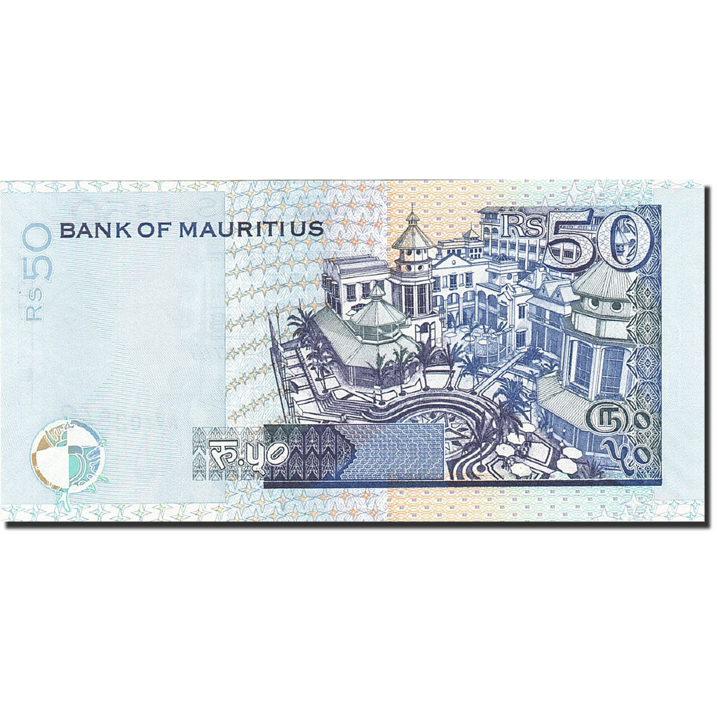 Geldschein, Mauritius, 50 Rupees, 2006, 2006, KM:50d, UNZ