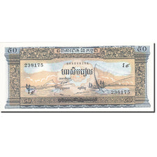 Geldschein, Kambodscha, 50 Riels, 1956-1958, Undated (1956-1975), KM:7d, UNZ-