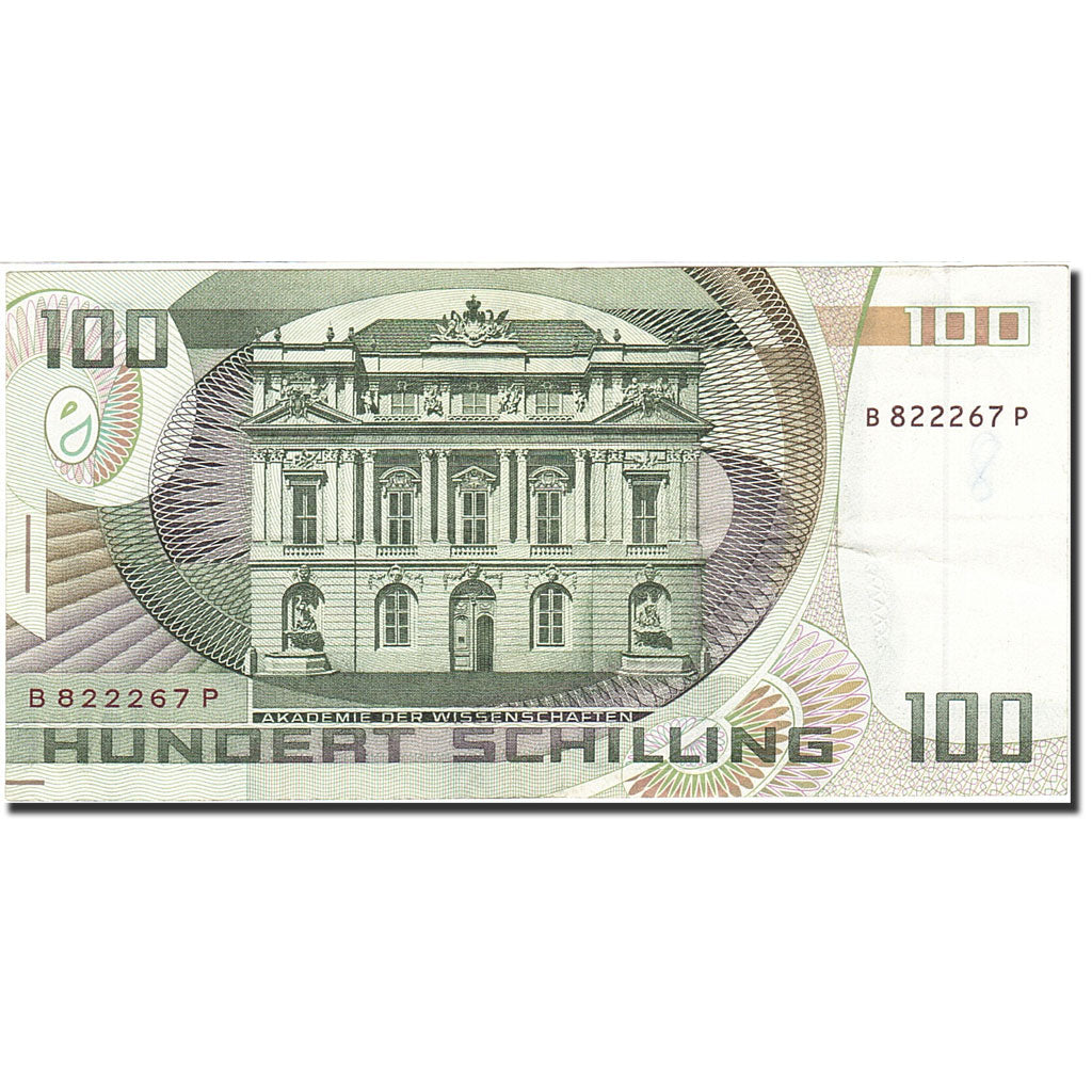 Banknote, Austria, 100 Schilling, 1983-1988, 1984-01-02, KM:150, VF(20-25)