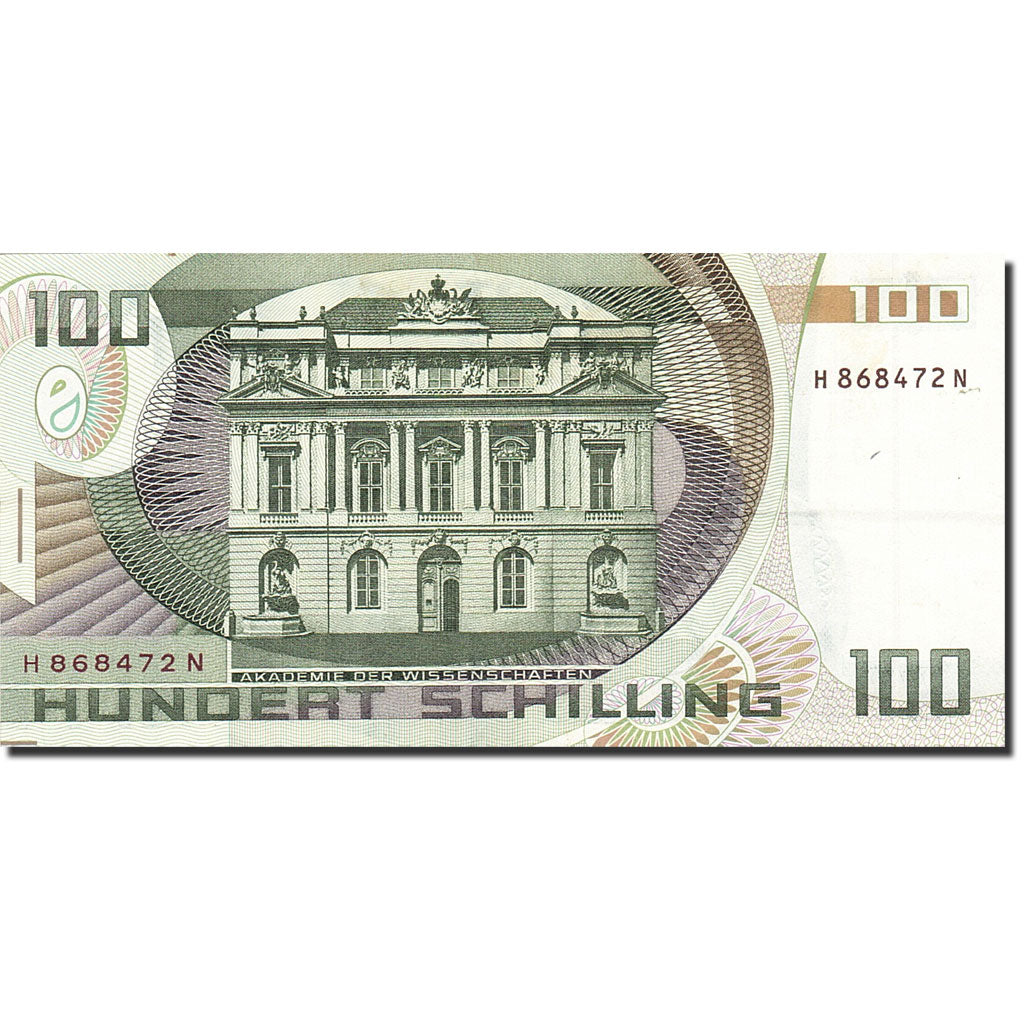 Banknote, Austria, 100 Schilling, 1983-1988, 1984-01-02, KM:150, EF(40-45)