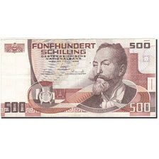 Austria, 500 Schilling, 1983-1988, 1985-07-01, KM:151, VF(30-35)