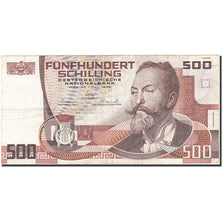 Banknote, Austria, 500 Schilling, 1983-1988, 1985-07-01, KM:151, VF(30-35)