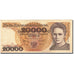 Poland, 20,000 Zlotych, 1987-1990, 1989-02-01, KM:152a, AU(50-53)