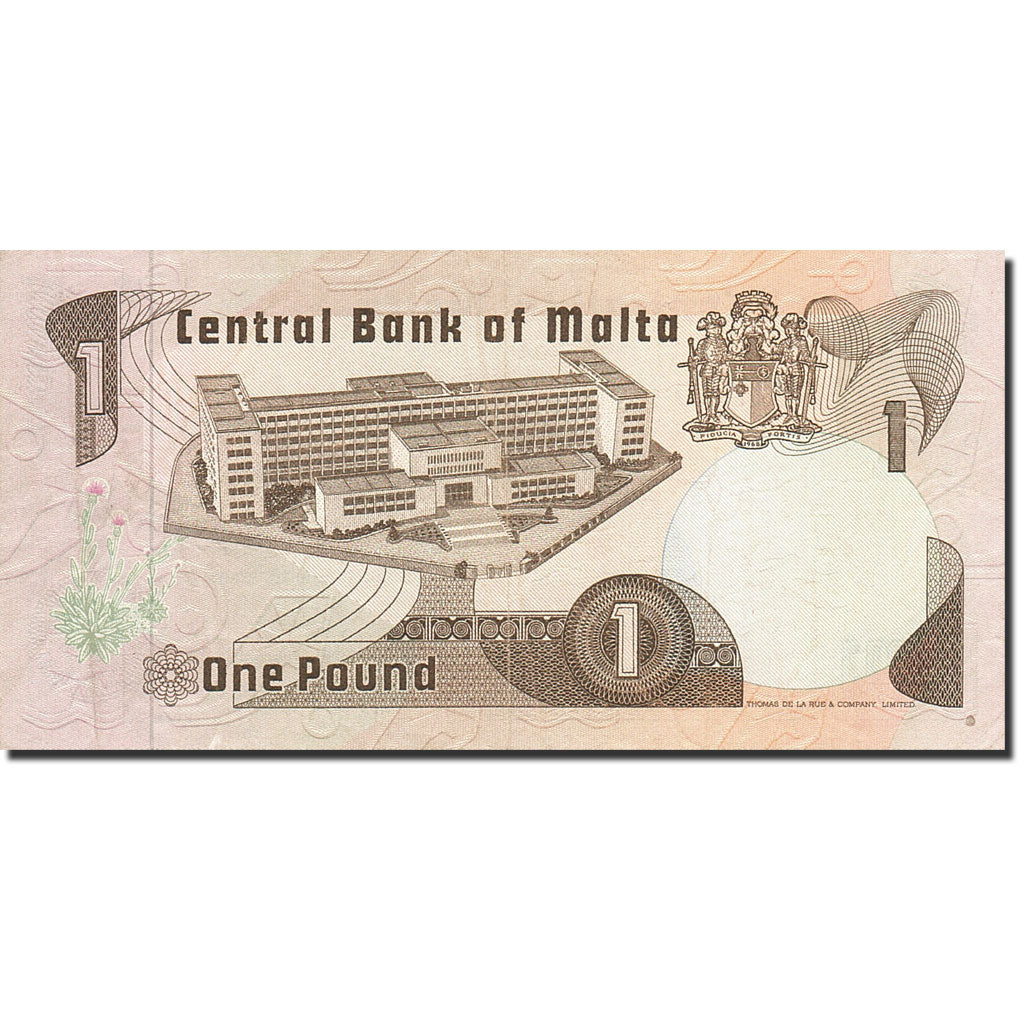 Banknote, Malta, 1 Lira, 1979, 1979, KM:34b, AU(55-58)