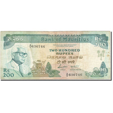 Billet, Mauritius, 200 Rupees, 1985-1991, Undated (1985), KM:39a, TB