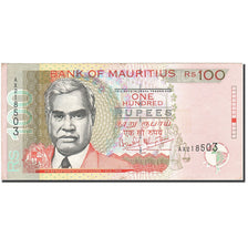 Banknote, Mauritius, 100 Rupees, 1999, 2001, KM:51b, AU(50-53)