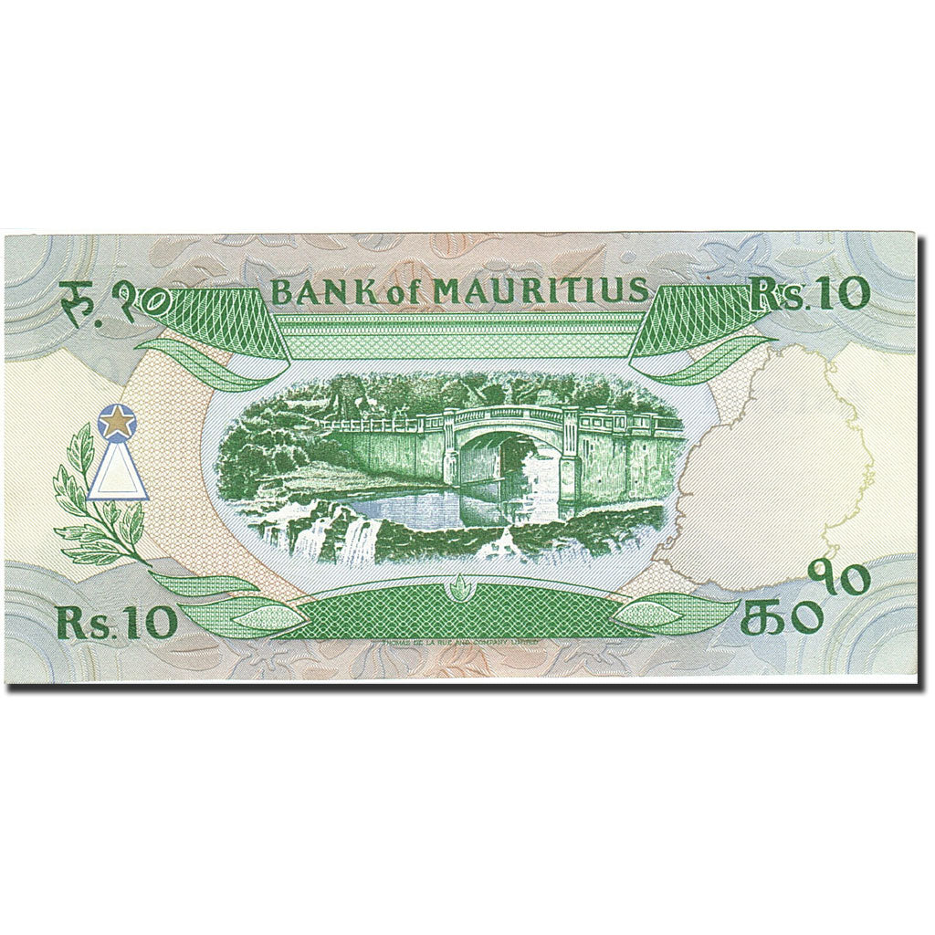 Banknote, Mauritius, 10 Rupees, 1985-1991, Undated (1985), KM:35b, UNC(60-62)