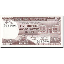Banknote, Mauritius, 5 Rupees, 1985-1991, Undated (1985), KM:34, UNC(65-70)