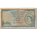 Mauritius, 5 Rupees, 1954, Undated (1954), KM:27A, VG(8-10)