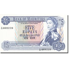 Geldschein, Mauritius, 5 Rupees, 1967, Undated (1967), KM:30c, UNZ-