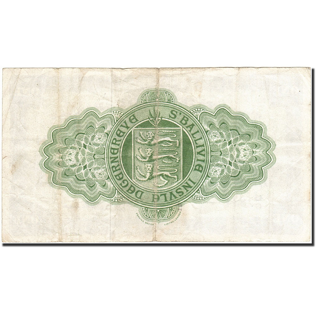 Banknote, Guernsey, 1 Pound, 1945-1966, 1966-07-01, KM:43c, F(12-15)