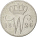 NETHERLANDS, 10 Cents, 1826, KM #53, EF(40-45), Silver, 18, 4.22