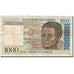 Geldschein, Madagascar, 1000 Francs = 200 Ariary, 1994-1995, Undated (1994)