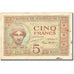 Banknote, Madagascar, 5 Francs, 1930, Undated (1937), KM:35, EF(40-45)