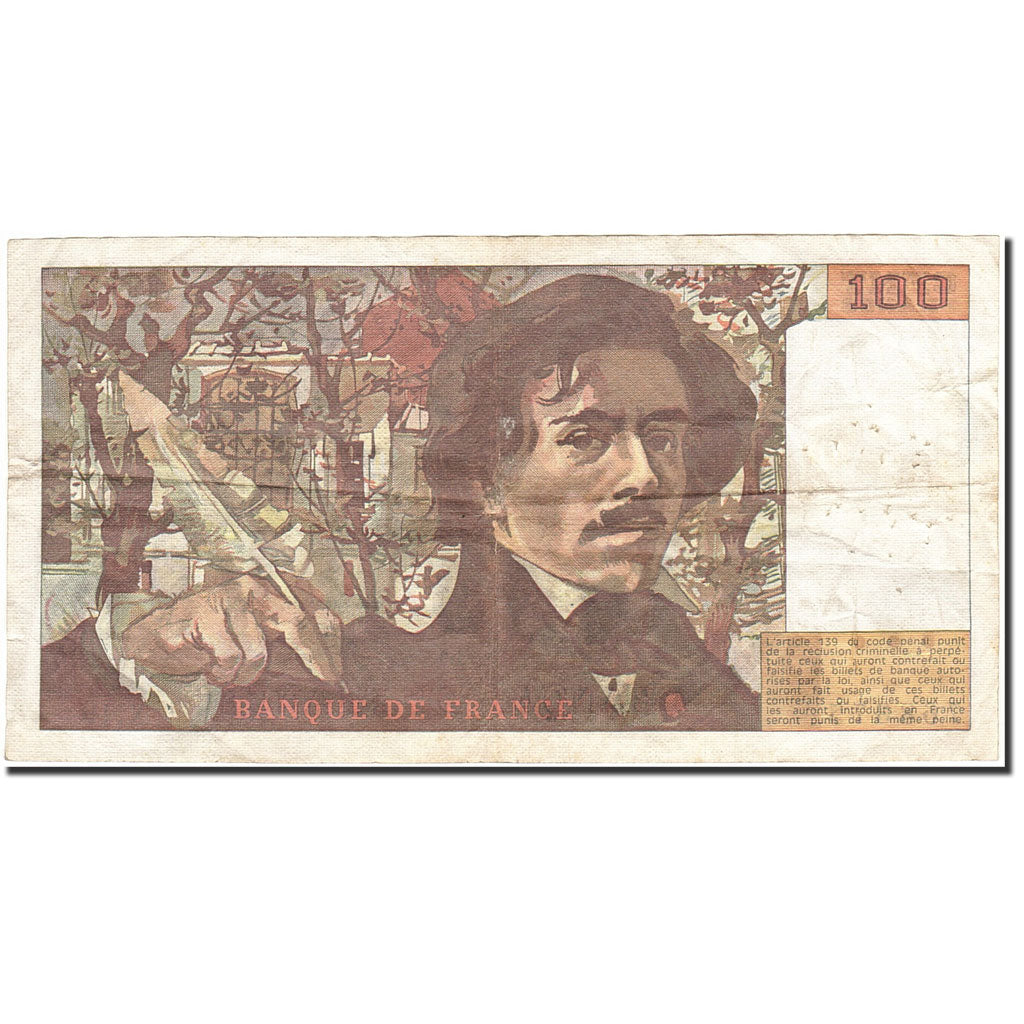 Banknote, France, 100 Francs, 1978, 1979, VF(20-25), Fayette:69.3, KM:154b