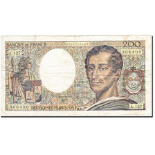 Geldschein, Frankreich, 200 Francs, 1981, 1992, S+, Fayette:70.12c, KM:155e