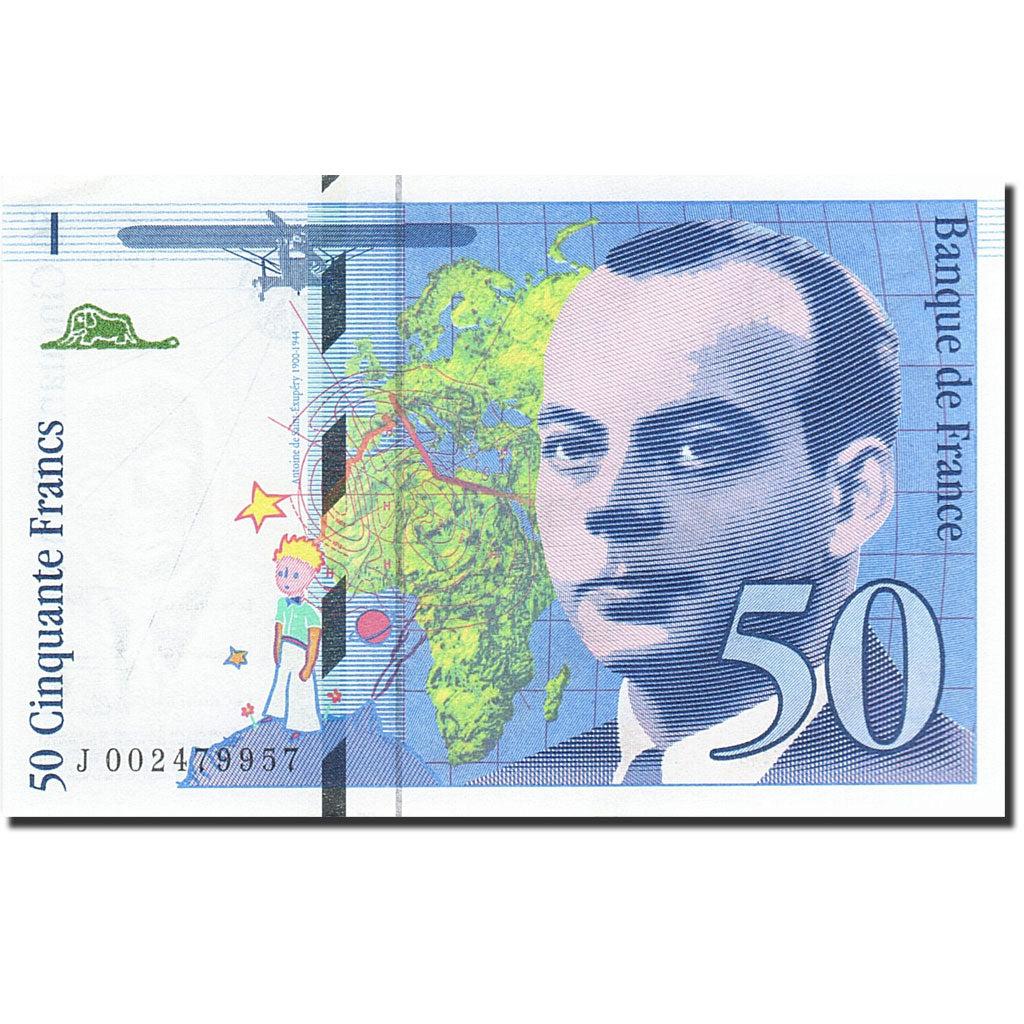 France, 50 Francs, 1992, 1992, KM:157a, SPL, Fayette:72.1b