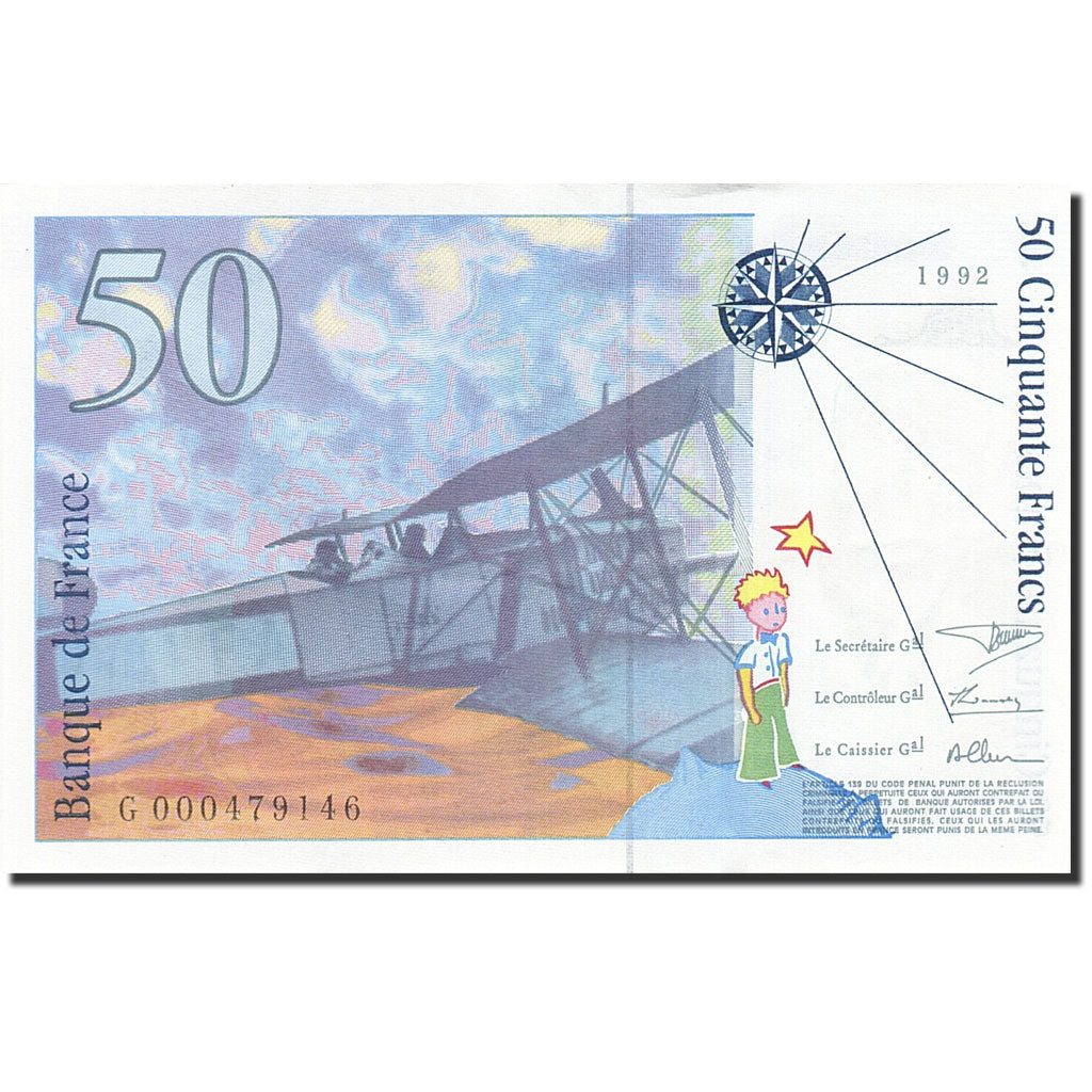 Banknote, France, 50 Francs, 1992, 1992, UNC(63), Fayette:72.1b, KM:157a