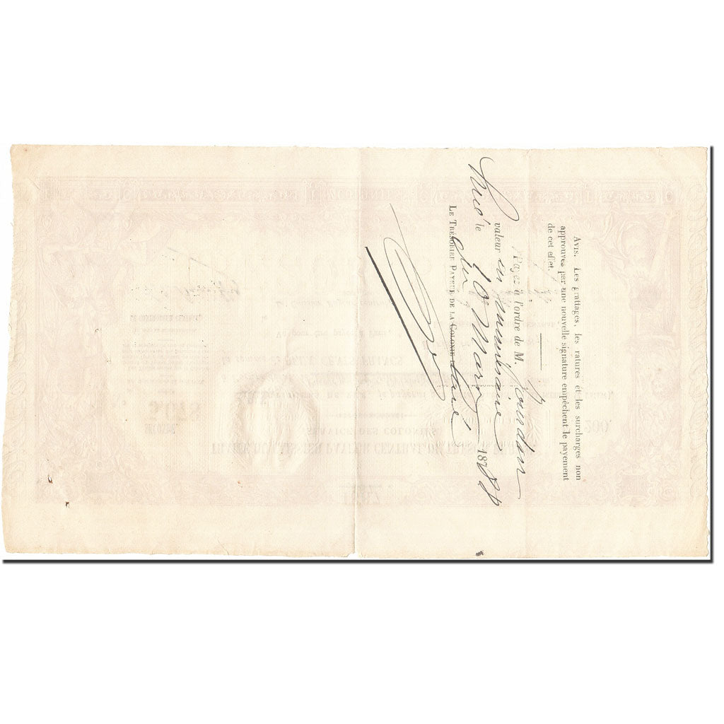 Banknote, Tonkin, 200 Francs, 1887, 1887-03-24, AU(55-58)