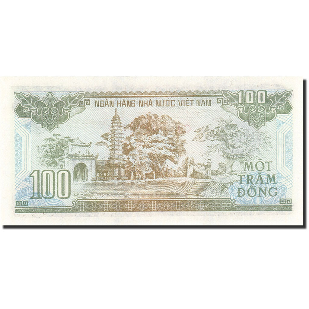 Banknote, Vietnam, 100 D<ox>ng, 1988-1991, 1991, KM:105b, UNC(65-70)