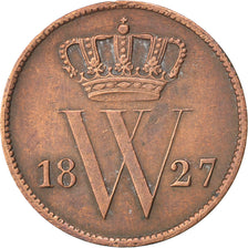 Paesi Bassi, William I, Cent, 1827, Brussels, BB, Rame, KM:47