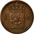 Moneta, Holandia, William III, Cent, 1863, EF(40-45), Miedź, KM:100