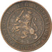 Coin, Netherlands, William III, 2-1/2 Cent, 1877, AU(50-53), Bronze, KM:108.1