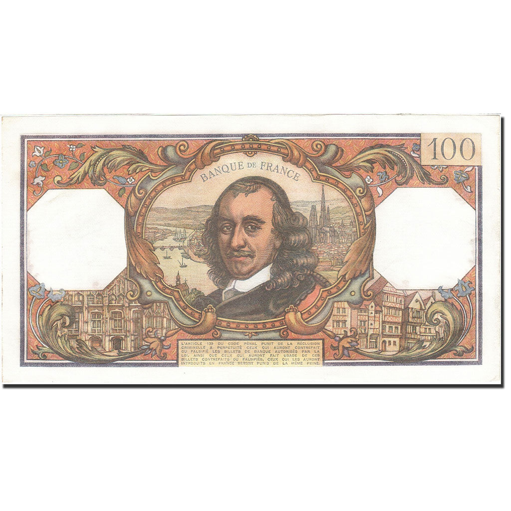 Biljet, Frankrijk, 100 Francs, 1964, 1972-01-06, TTB+, Fayette:65.38, KM:149d