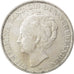 NETHERLANDS, 2-1/2 Gulden, 1929, KM #165, EF(40-45), Silver, 38, 24.89