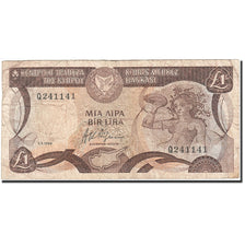 Banknote, Cyprus, 1 Pound, 1982-1987, 1984-03-01, KM:50, F(12-15)