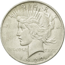 Coin, United States, Peace Dollar, Dollar, 1922, U.S. Mint, San Francisco