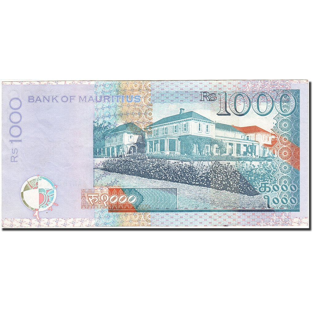 Banknote, Mauritius, 1000 Rupees, 2001, 2006, KM:59c, AU(50-53)