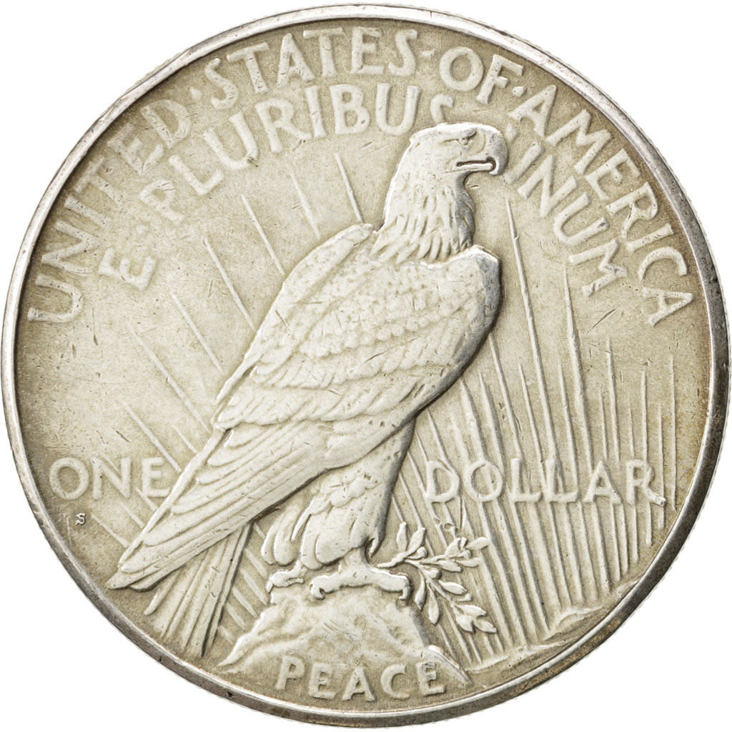 UNITED STATES, Peace Dollar, Dollar, 1926, U.S. Mint, KM #150, EF(40-45),...