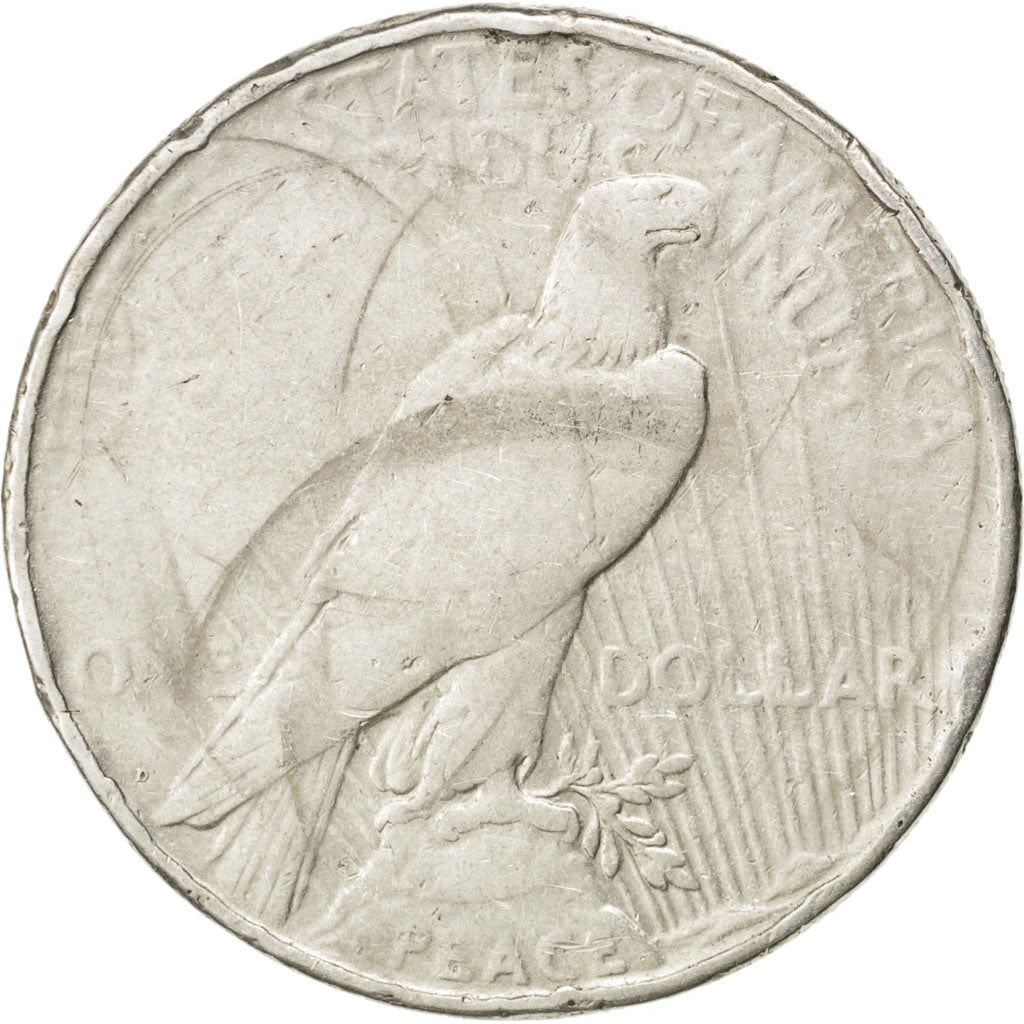 UNITED STATES, Peace Dollar, Dollar, 1927, U.S. Mint, KM #150, F(12-15),...