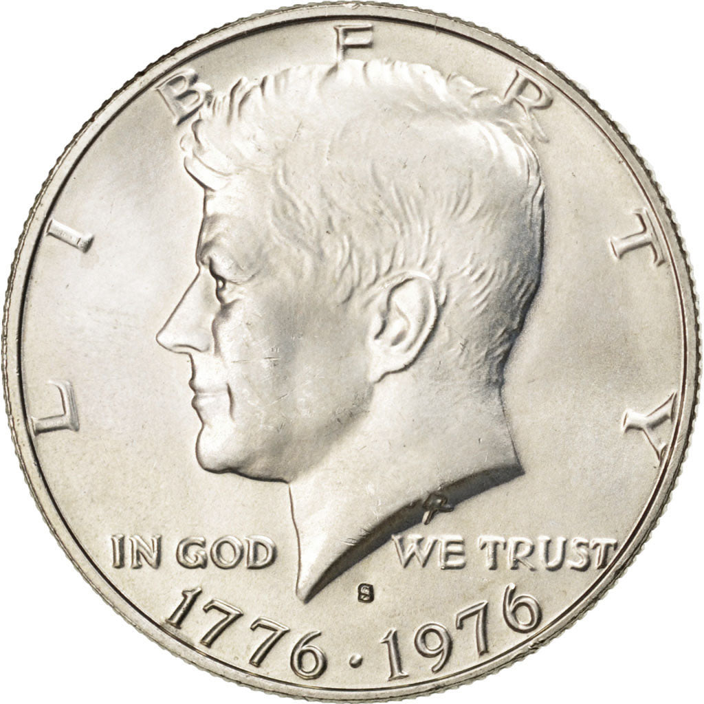 UNITED STATES, Kennedy Half Dollar, Half Dollar, 1976, U.S. Mint, KM #205a,...