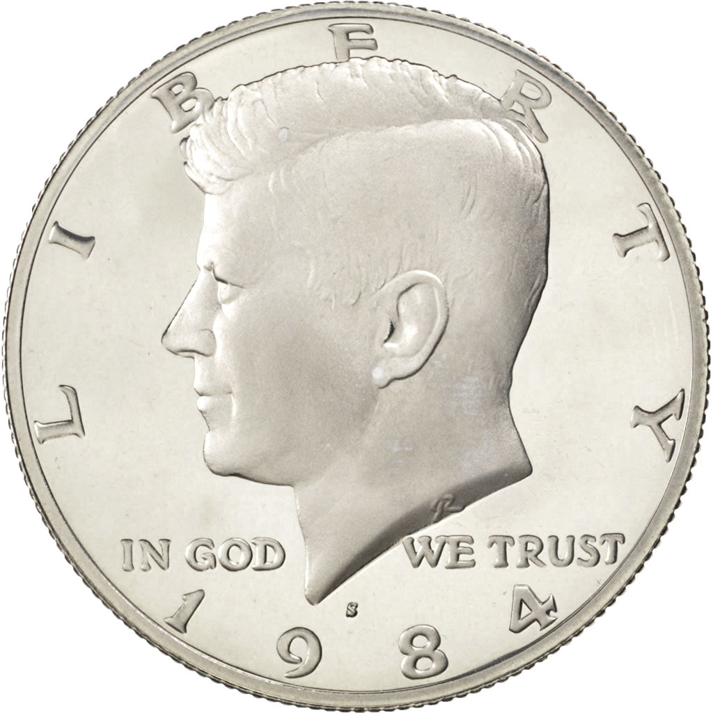 UNITED STATES, Kennedy Half Dollar, Half Dollar, 1984, U.S. Mint, KM #A202b,...