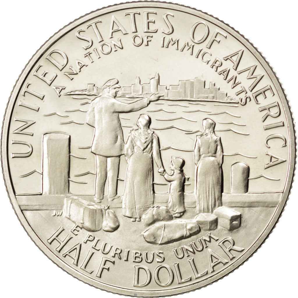 UNITED STATES, Half Dollar, 1986, U.S. Mint, KM #212, MS(65-70), Copper-Nickel..