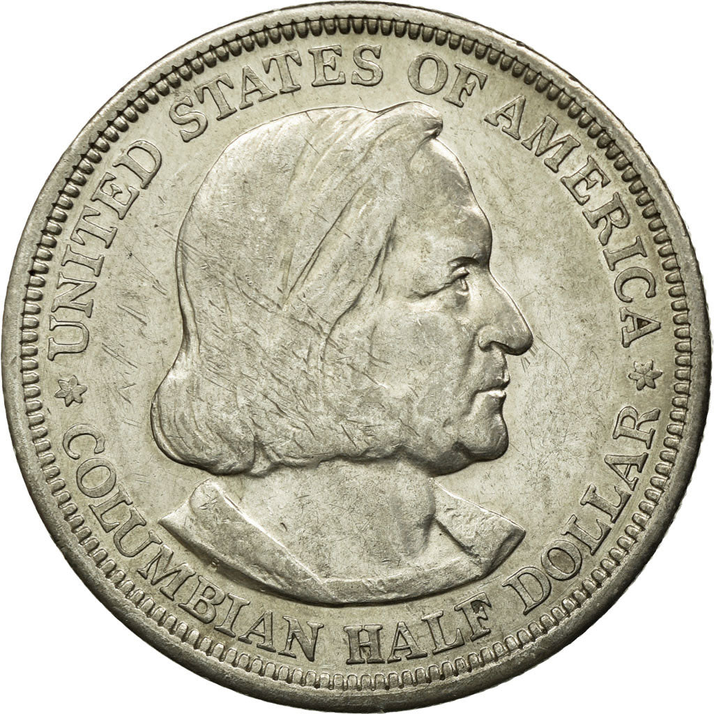 Coin, United States, Half Dollar, 1893, U.S. Mint, Philadelphia, AU(50-53)