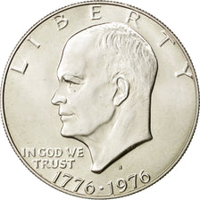 UNITED STATES, Eisenhower Dollar, Dollar, 1976, U.S. Mint, KM #206a, MS(63),...