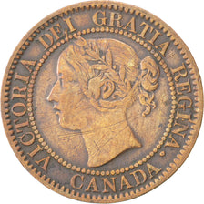 CANADA, Cent, 1859, Royal Canadian Mint, KM #1, EF(40-45), Bronze, 4.33