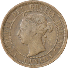 CANADA, Cent, 1900, Royal Canadian Mint, KM #7, VF(30-35), Bronze, 25.5, 5.57