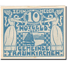Banknote, Austria, Traunkirchen, 10 Heller, bateau, 1920, 1920-06-01, AU(50-53)