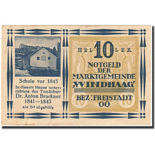 Banknote, Austria, Windhaag, 10 Heller, ecole, 1920, 1920-04-25, AU(55-58)