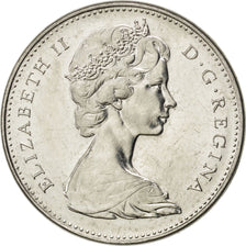 Canada, Elizabeth II, 5 Cents, 1967, Ottawa, SPL, Nichel, KM:66