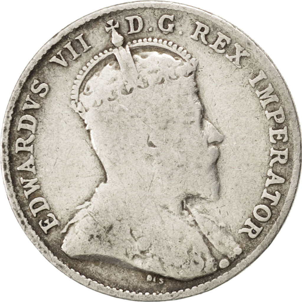CANADA, 10 Cents, 1903, Royal Canadian Mint, KM #10, VF(20-25), Silver, 18.03,..