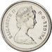 CANADA, 10 Cents, 1980, Royal Canadian Mint, KM #77.2, MS(65-70), Nickel,...