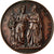 Francia, medalla, Louis Philippe Ier, A l'Héroïque Pologne, 1831, Barre, MBC+