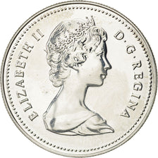 CANADA, Dollar, 1980, Royal Canadian Mint, KM #128, MS(63), Silver, 36, 23.35