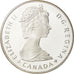 CANADA, Dollar, 1985, Royal Canadian Mint, KM #143, MS(63), Silver, 36, 23.38