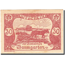 Banknote, Austria, Baumgarten, 25 Heller, agriculteur, 1921, 1921-02-28
